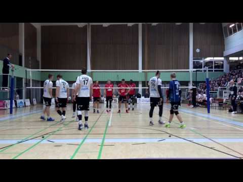 Lentopallo - 3. liigakarsintaottelu Akaa-Volley - Liiga-Riento (7.4.2017) (4k)