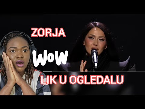 Reaction to Zorja singing " LIK U OGLEDALU" || PZE24 || SERBIA