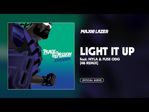 Major Lazer - Light It Up (w/ Nyla, Fuse ODG) on Spotify Charts
