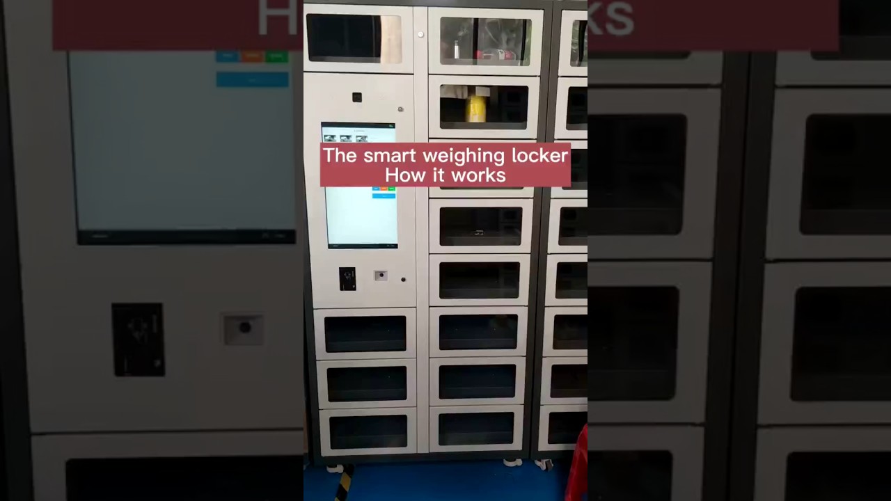 Smart weighing locker demo