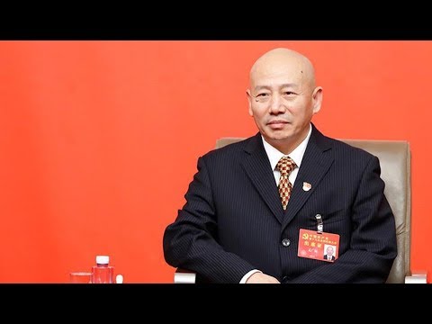 Arab Today- Peking opera master sings during a group interview