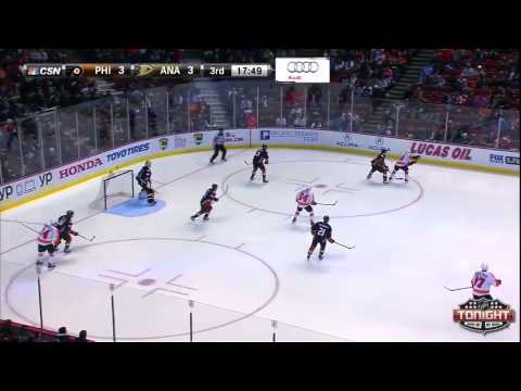 Game 25. Philadelphia Flyers vs Anaheim Ducks (03 december 2014)