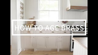 How To Age Brass
