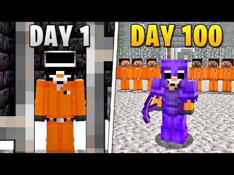 SB737 - I Survived 100 Days in Minecraft PRISON...