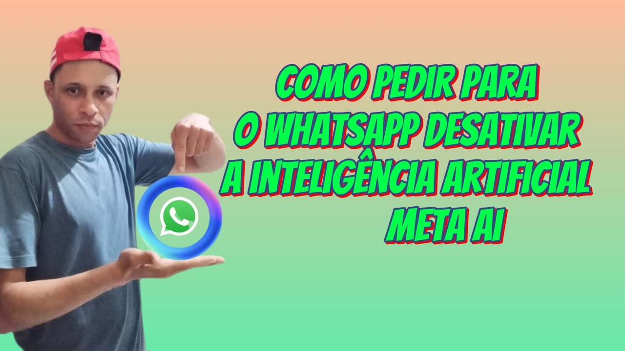 como pedir para o whatsapp desativar a inteligência artificial meta ai @Aprendatutorial