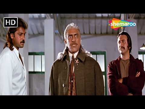 अज़गर नाम है मेरा... ऐसी तबाही लाऊंगा की तड़प तड़प के मरेगा वो | Vishwatma 4K | Amrish Puri Action