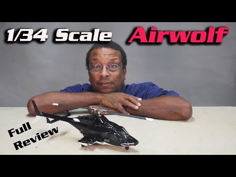 Razordon Airwolf GPS RC-Helikopter im Maßstab 1:34 mit 3D-Stunt-Modus | HobbyView