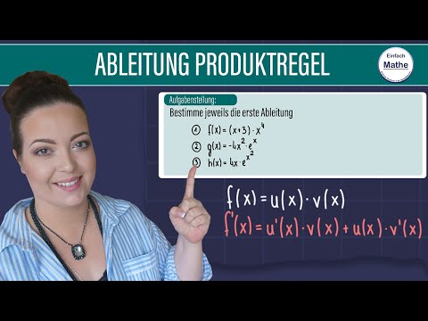 Derivation using the product rule (and chain rule) | with and without the e-function