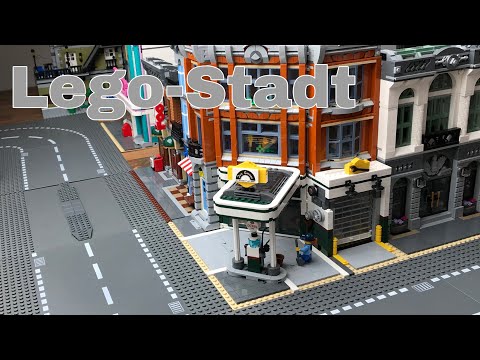 Lego-Stadt (Teil 12) Erste Häuser und Straßen stehen!
