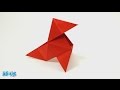 Tuto origami : fabriquer une cocotte traditionnelle (Hellokids)