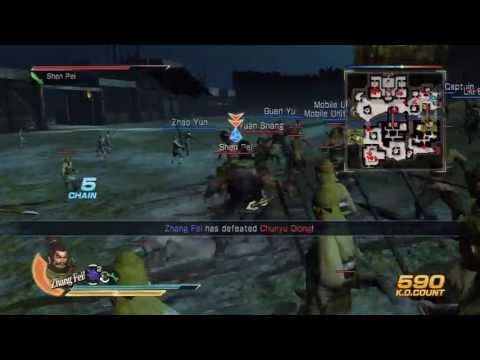 Let's Play! Dynasty Warriors 8 [PART 5] Shu - Disturbance at Guandu