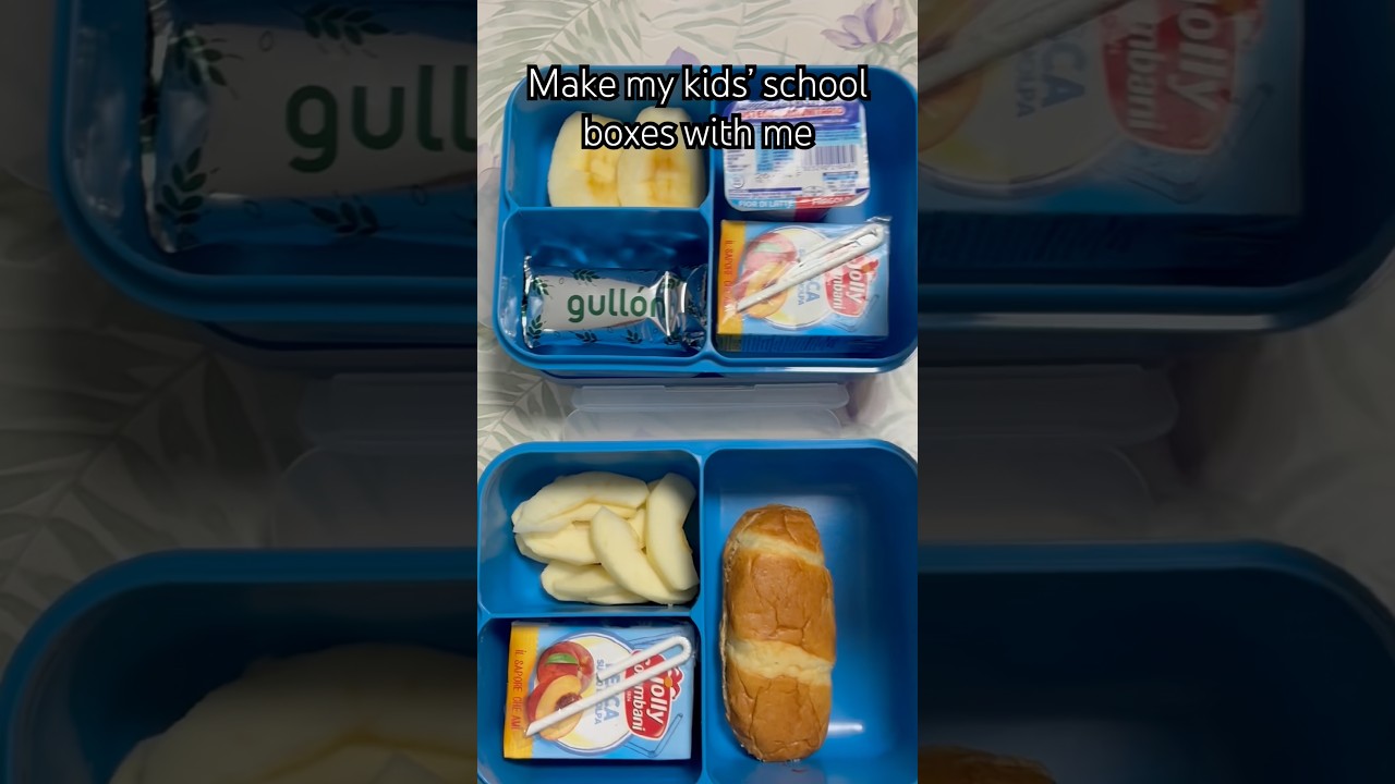 Mission Impossible: School Boxes Edition! #viral #mumlife #schoolbox