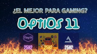 OptiOS 11 vs ShowOS vs Tiny 11 vs AtlasOS: Which is Best for Gaming in 2025?