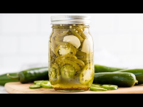 How to Make Pickled Jalapenos | The Stay At Home Chef