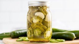How to Make Pickled Jalapenos | The Stay At Home Chef