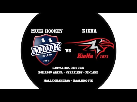 Muik Hockey - KieHa : Målsammandrag/Maalikooste 24.01.2015