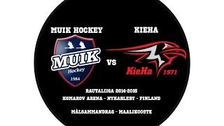preview picture of video 'Muik Hockey - KieHa : Målsammandrag/Maalikooste 24.01.2015'
