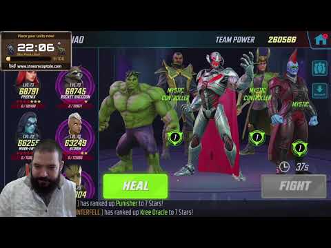 Marvel Strike Force Stream! Introducing Agent Coulson!