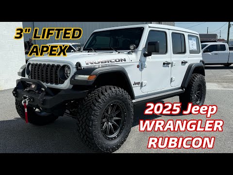 2025 Akins Jeep Wrangler RUBICON APEX 3" LIFTED auf 37s