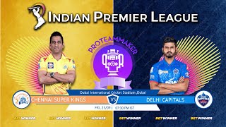IPL 2020 LIVE Cricket Scorecard | Chennai Super Kings vs Delhi Capitals | CSK vs DC | IPL LIVE