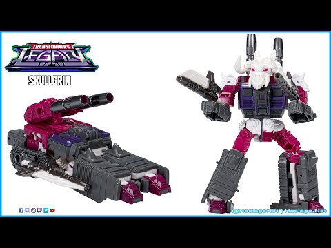 "Transform! Head On!" Transformers Legacy Deluxe Masterforce Skullgrin | HNE Toys