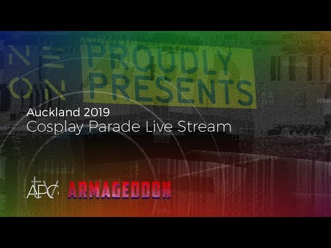 Armageddon Expo 2019 Auckland - Cosplay Parade [Partial and No Sound LIVE STREAM] - #APGLive