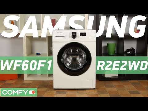 Стиральная машина Samsung WF60F1R2E2WD белый - Видео