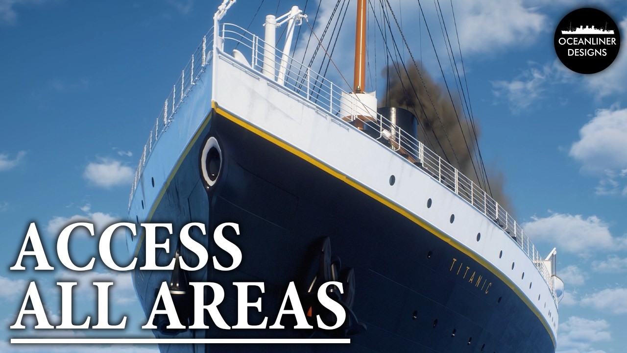 The Secret Spaces Aboard Titanic