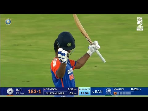 Sanju Samson 111(46) vs Bangladesh 3rd T20I 2024 Full Highlights | Hyderabad Ball By Ball 🔥