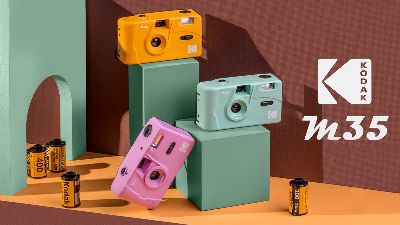 Cámara Kodak M35 rosa - Kamera Express