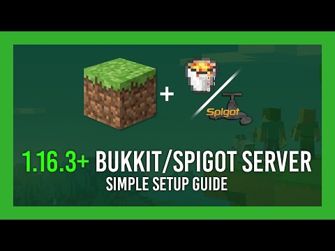 How to: Set up a 1.16+ Spigot/Bukkit Minecraft Server | High Performance | 1.16.3+