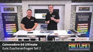 Commodore 64 Ultimate: Eure Zuschauerfragen Teil 2