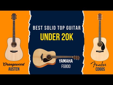 Best Solid Top Guitar under 20K in India! FG800 vs CD60s vs Austen | Sound Comparison!!