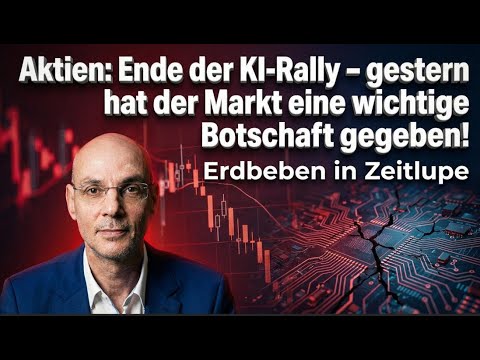 Aktien: Ende der KI-Rally - gestern hat der Markt eine wichtige Botschaft gegeben! Videoausblick