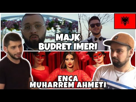 Germans react to Albanian Music -ENCA x MUHARREM AHMETI "HAJDE" & MAJK x BUTRINT IMERI "SA GJYNAH"