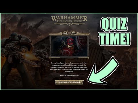 Which Legion Are you?! New Horus Heresy Quiz! │ Warhammer 30k News