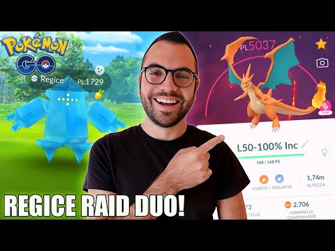 SCONFIGGIAMO REGICE IN DUO E SALGO AL LIVELLO 47! - Pokémon GO