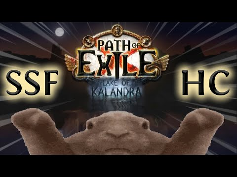 POE 3.19 but I am bad at the game | SSFHC | Lake of Kalandra