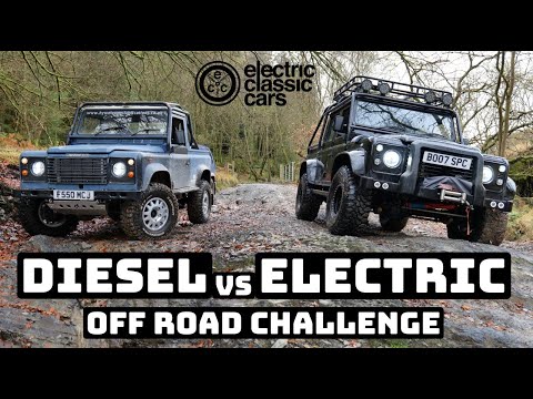 Electric Vs diesel off road challenge