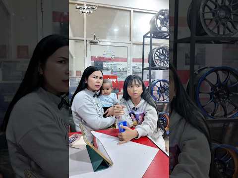 Ganti velg mobil Daddy & Alvaro #keripikkentangmasboy #shorts #comedy