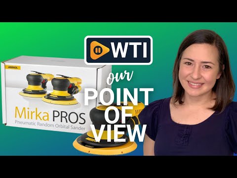 Mirka MRP-650CV Pneumatic Sander - WTI product video review