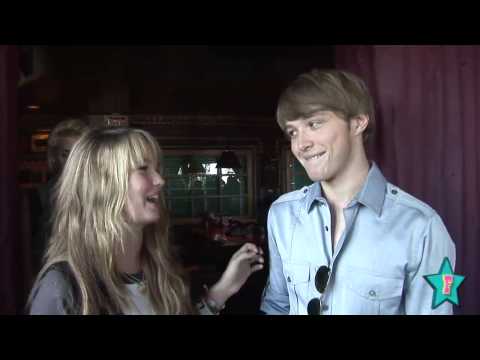Disney Star Sterling Knight is suprised by Debby Ryan