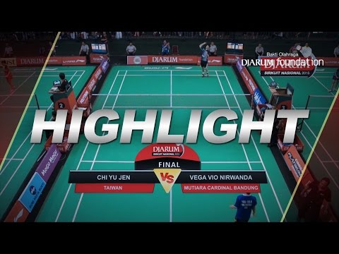 Vega Vio Nirwanda (Mutiara Cardinal Bandung) VS Chi Yu Jen (Taiwan)