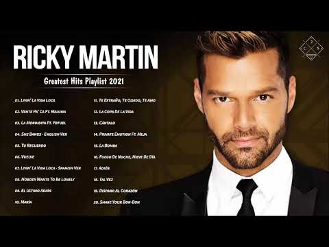 Ricky Martin Greatest Hits Full Playlist 2021 - Ricky Martin Best Songs Ever
