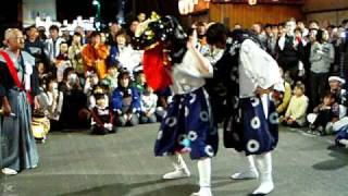 preview picture of video '２００９年『箭根森八幡宮例大祭』奉納神楽'