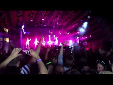 Axwell and Sebastian Ingrosso at Ibiza Usuhaia playing DJ Falk "House of God"