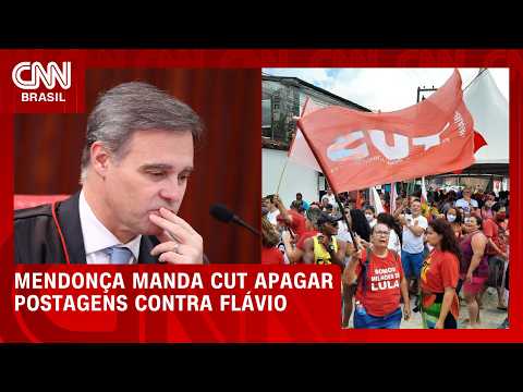 CUT terá de apagar cinco publicações sobre Flávio por decisão do TSE | BASTIDORES CNN