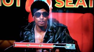 Nick Cannon in the hot seat... Windy Williams Show