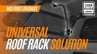 Milford's Universal Roof Rack Support System LoadMax Installation Guide