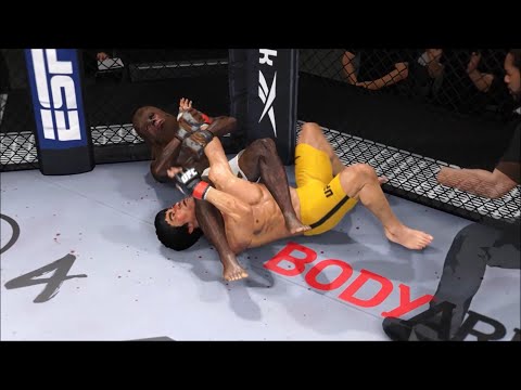 Bruce Lee vs. Chewbacca | EA sports UFC 4 | Champions Fight